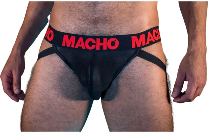 MACHO - MX26X2 JOCK SCHWARZ/ROT S - M