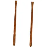 OATIPHO 2 Stck. kitzeln Massagestab jucken Kratzer Kratzen Rückenkracher Rückenkitzel Rückmassagegerät Gerät für Rückenjuckreiz Rückenmassagegerät Sandelholz