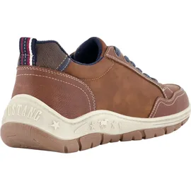 Mustang Sportliche Schnürschuhe in braun, 42 EU