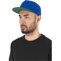 Flexfit Classic 5 Panel Snapback Cap royal One Size