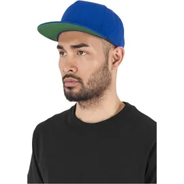 Flexfit Classic 5 Panel Snapback Cap royal One Size