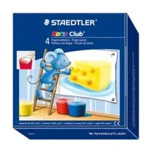 Staedtler Noris Club MALI Fingerfarben farbsortiert 4x 100,0 ml, 4 St.
