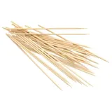 Papstar Schaschlikspieße Ø 2,5 mm 15 cm Bambus braun