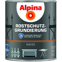 Rostschutz-grundierung 750ml Innen & Außen weiß Eisen, Stahl, Zink, verzinkt