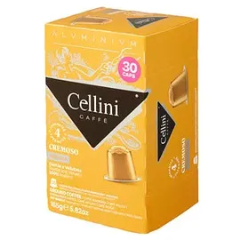 CELLINI ESPRESSO CREMOSO Kaffeekapseln, Arabicabohnen 30 Portionen