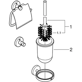 Grohe Badaccessoire-Set Weiß