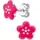 Scout Ohrstecker Blume pink 262124100 925