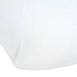Tischdecke Runde weiße  Atlas 280 cm - LTITEX