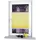 LIEDECO Klemmfix Plissee verspannt 80 x 150 cm gelb