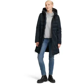 Amber & June Winterjacke Kunstdaune in Dunkelblau | Gr.: 34