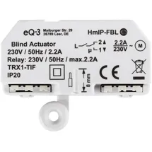 Homematic IP Jalousieaktor – Unterputz Smart Home grau/weiß