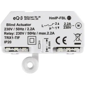 Homematic IP Jalousieaktor – Unterputz Smart Home grau/weiß