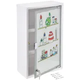 Haushalt International 33283 Medizinschrank bedruckt Hausapotheke