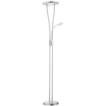 just light. Deckenfluter Stehleuchte Leselampe schwenkbar Stahl LED Standleuchte dimmbar