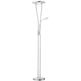 just light. Deckenfluter Stehleuchte Leselampe schwenkbar Stahl LED Standleuchte dimmbar