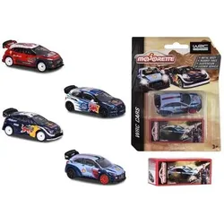 MAJORETTE 212084012 WRC Edition, 4-fach sortiert