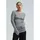 seamless basic T-shirt Woolen Jade in Grey melange), | Gr.: onesize,
