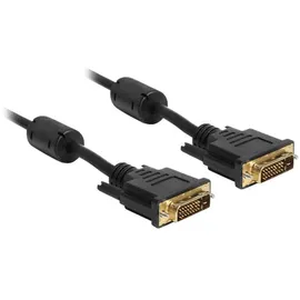 DeLock DVI-Kabel 3 m Gelb/Schwarz