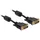 DeLock DVI-Kabel 3 m Gelb/Schwarz