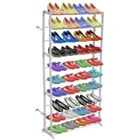 VidaXL Schuhregal für 40 Paar Schuhe Schuhschrank 140cm