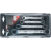 KS Tools GEARplus TX-E-Doppel-Ratschenringschlüssel-Satz 4-tlg.