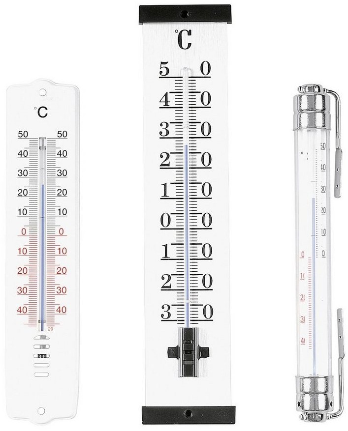 Preisvergleich Produktbild TFA Dostmann Raumthermometer schwarz