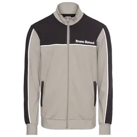 Bruno Banani Sweatjacke in black/grey | Gr.: XXL