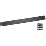 HMF 66470-02 Blindabdeckung für Serverschrank 19 Zoll 1 HE Schwarz
