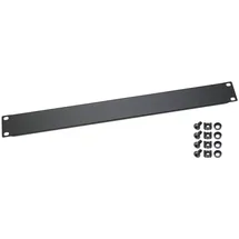 HMF 66470-02 Blindabdeckung für Serverschrank 19 Zoll 1 HE Schwarz