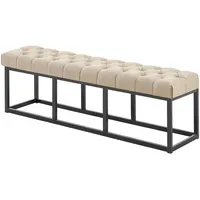 CLP Sitzbank Amun I Mit Stoff-Bezug I Mit Schwarzem