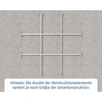 EcoStar Unterkonstruktion für Gerätehaus SD5/FD5/PD5