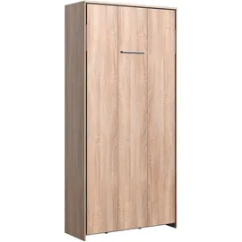 WIMEX Mid.you Schrankbett Wimex Juist Eiche, Metall, Birke, Schichtholz, Höhe ca. 90x200 cm