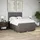 vidaXL Boxspringbett 140 x 200 cm Taupe