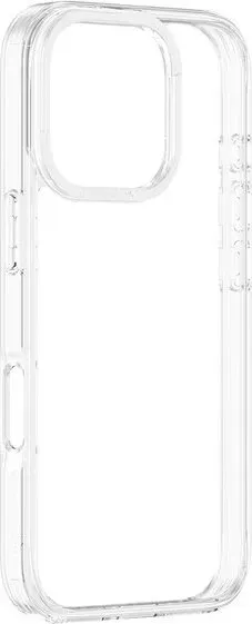 AmazingThing Minimal Hülle für iPhone 16 Pro - Transparentes Silikon, Militärischer Fallschutz, DefendEdge Technologie
