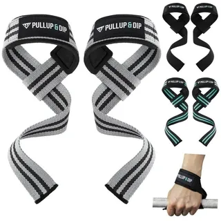 PULLUP & DIP Zughilfen fürs Krafttraining grau