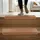 Relaxdays Stufenmatten 15er Set, rechteckige Treppenstufenmatten, BT: 65x24 cm, Selbstklebende Treppenteppiche, beige