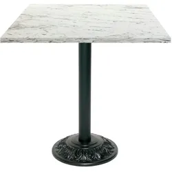Restootab Tisch Bistrot-Stil 70x70cm - Modell Calacatta