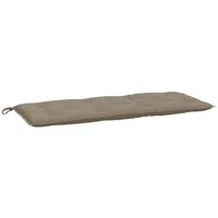 VidaXL Gartenbank-Auflage Taupe 120x50x7 cm Oxford-Gewebe