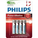 Philips Power LR03 Micro (AAA)-Batterie Alkali-Mangan 1.5V 4St.