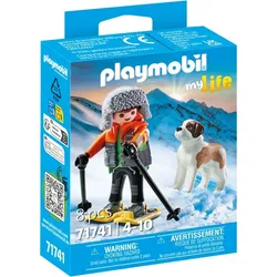 Playmobil PLAYMOBIL 71741 Wanderer mit Bernhardiner 71741