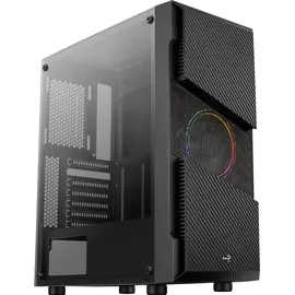 AeroCool Menace Saturn FRGB Midi Tower Schwarz