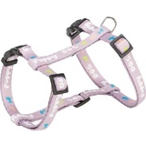 TRIXIE Junior Puppy H-Harness with Lead M-L: 27-45cm/10mm 2m. light lilac