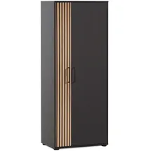 WELLTIME Hank Aktenschrank 65,1 x 41 x 163,6 cm schwarz
