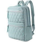 Hedgren SQUARE BACKPACK RFID 39,6 cm AVA QUILTED SAGE 15,6 Zoll Unisex Erwachsene, Quilted Salbei, 15.6", Casual