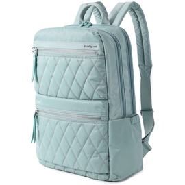 Hedgren SQUARE BACKPACK RFID 39,6 cm AVA QUILTED SAGE 15,6 Zoll Unisex Erwachsene, Quilted Salbei, 15.6", Casual