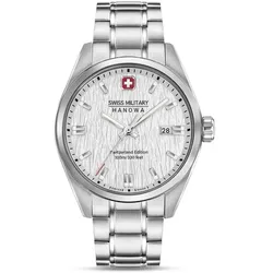 SWISS MILITARY HANOWA - HELVETICA - silver/ 41mm