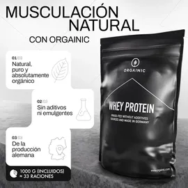 ORGAINIC Whey Protein Vanille Pulver 1000 g
