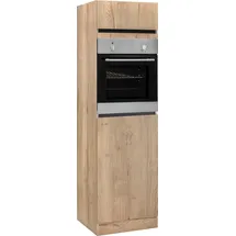 OPTIFIT Herdumbauschrank Roth 60 x 57,1 x 206,8 cm Braun