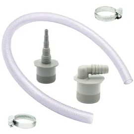 Haas + Sohn Anschlussstück OHA Kondensat-Anschluss-Set DN50 mit Schlauch 80cm