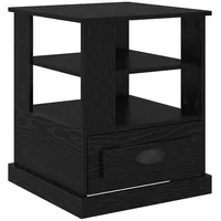 VidaXL Nachttisch Schwarze Eiche 50 x 50 x 60